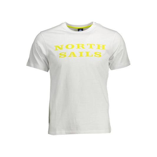 White Cotton Men T-Shirt - SEHABRANDS