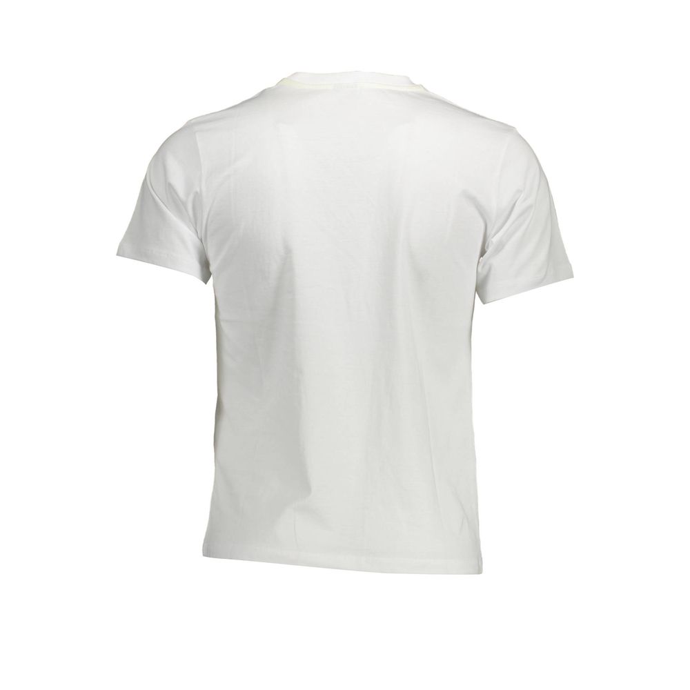 White Cotton Men T-Shirt - SEHABRANDS