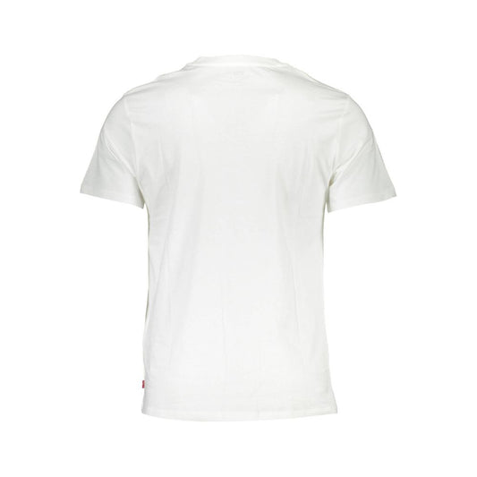 White Cotton Men T-Shirt - SEHABRANDS