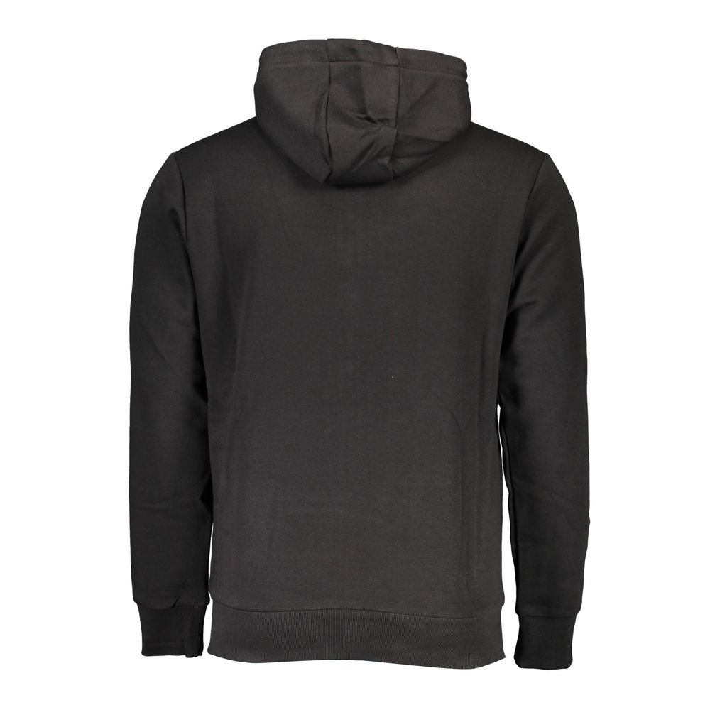 Black Cotton Men Sweater - SEHABRANDS