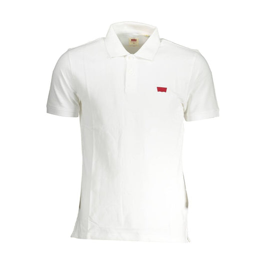 White Cotton Men Polo - SEHABRANDS