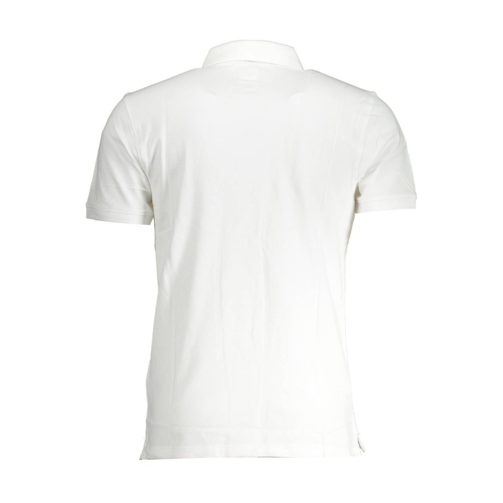 White Cotton Men Polo - SEHABRANDS