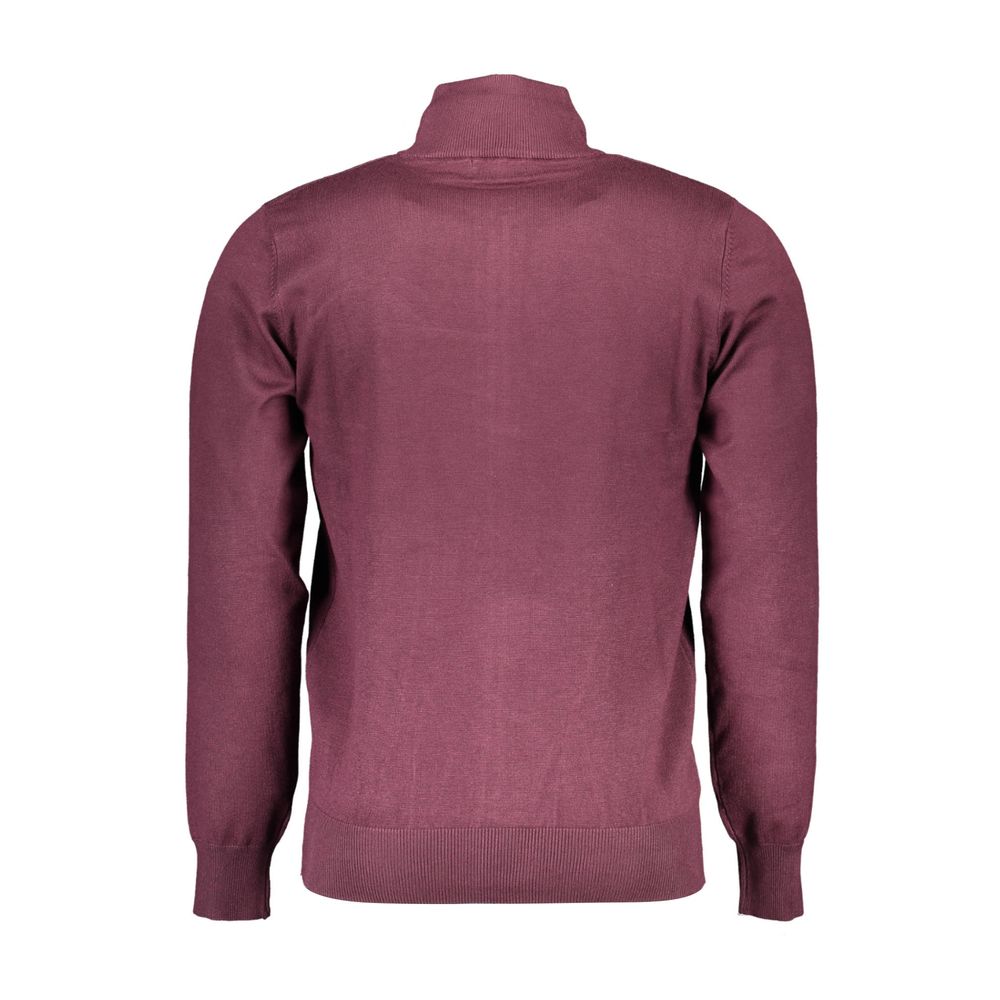 Red Viscose Men Sweater - SEHABRANDS