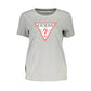 Gray Cotton Women T-Shirt - SEHABRANDS