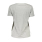 Gray Cotton Women T-Shirt - SEHABRANDS