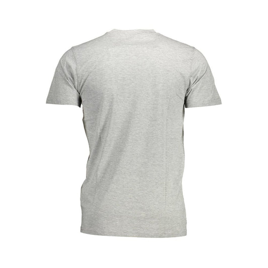 Gray Cotton T-Shirt - SEHABRANDS