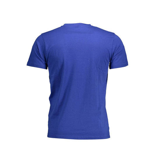 Blue Cotton T-Shirt - SEHABRANDS