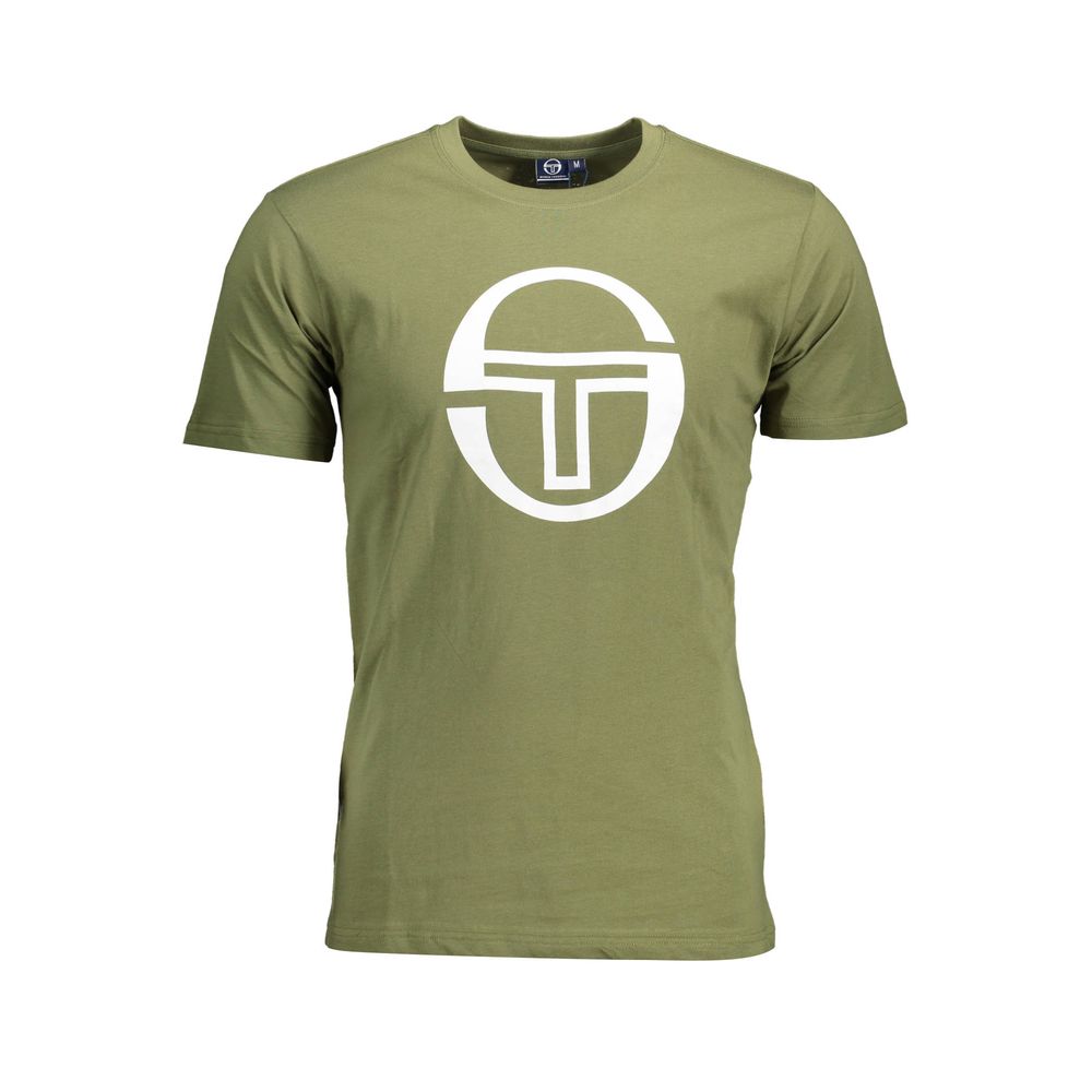 Green Cotton T-Shirt - SEHABRANDS