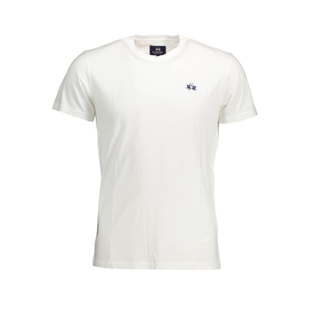 White Cotton Men T-Shirt - SEHABRANDS