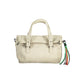 White Polyethylene Women Handbag - SEHABRANDS