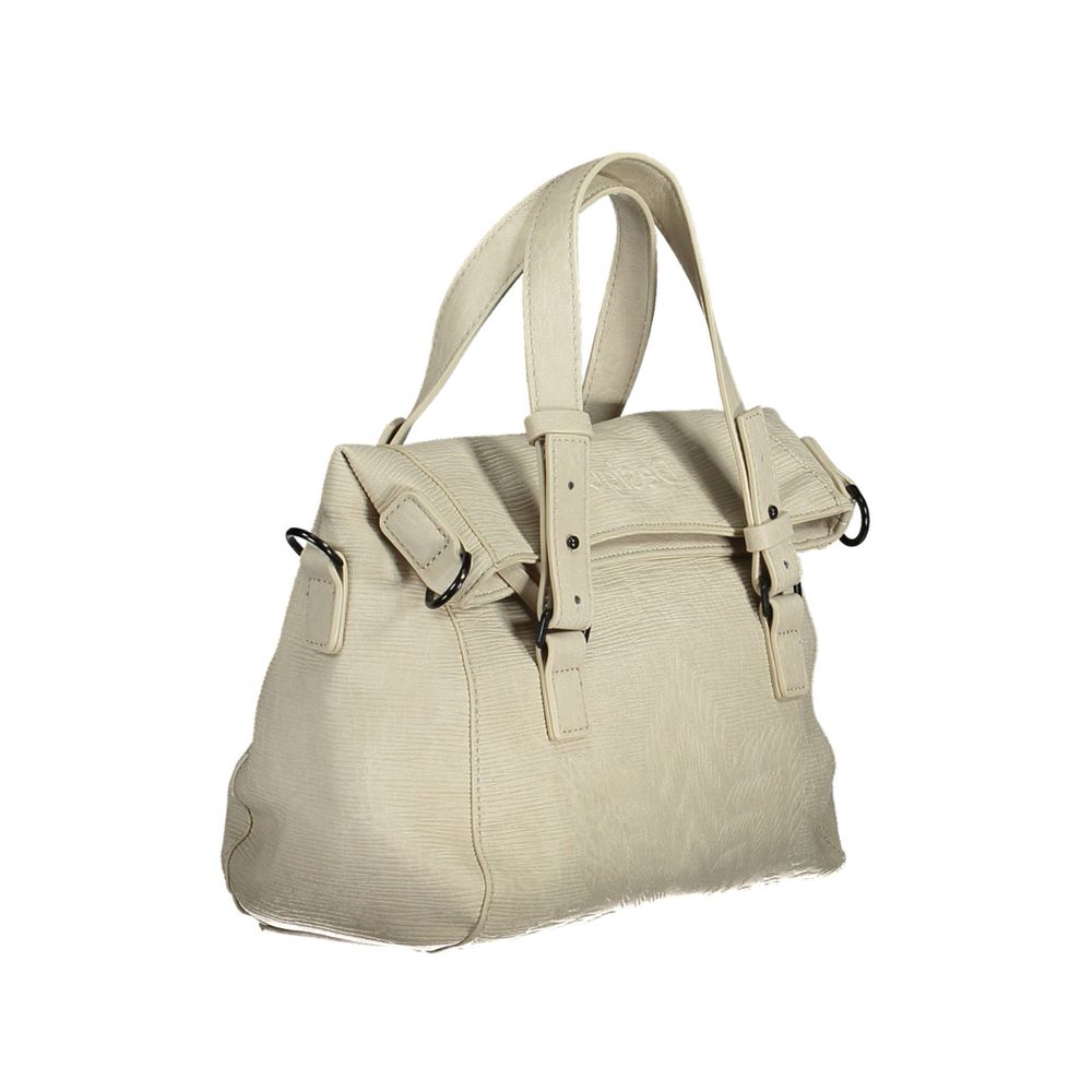 White Polyethylene Women Handbag - SEHABRANDS