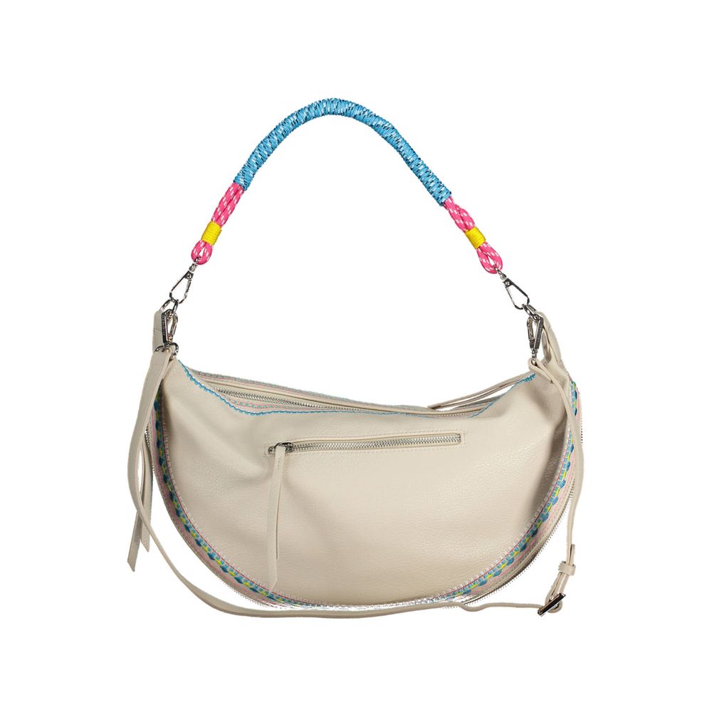 White Polyethylene Women Handbag - SEHABRANDS