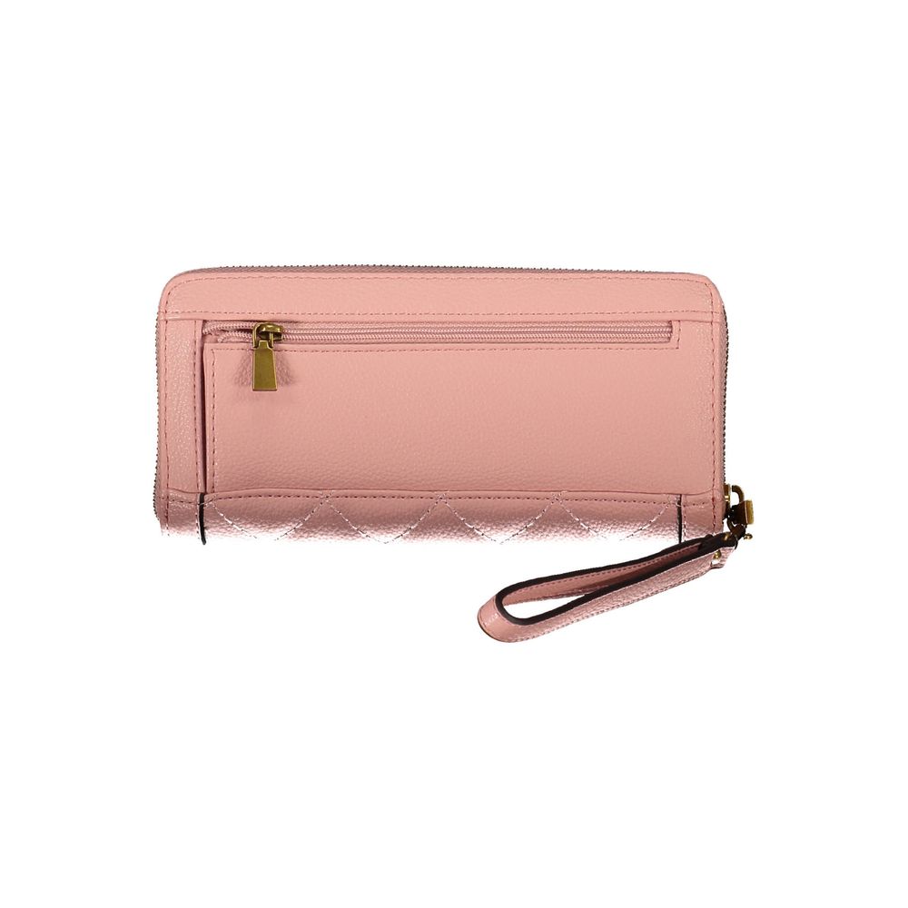 Pink Polyethylene Women Wallet - SEHABRANDS