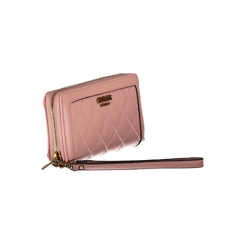 Pink Polyethylene Women Wallet - SEHABRANDS