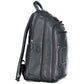 Blue Leather Men Backpack - SEHABRANDS