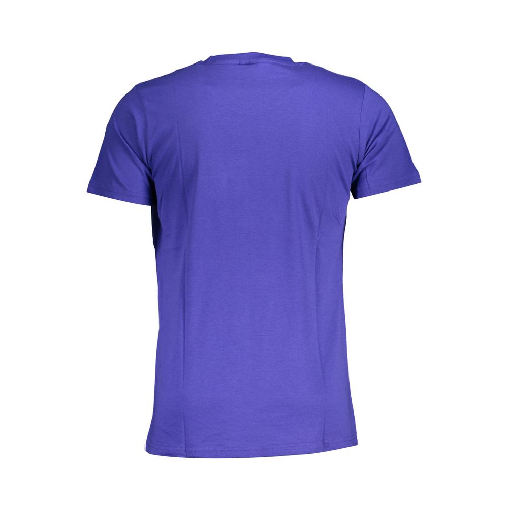 Blue Cotton T-Shirt - SEHABRANDS