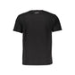 Cavalli Class Black Cotton Men T-Shirt