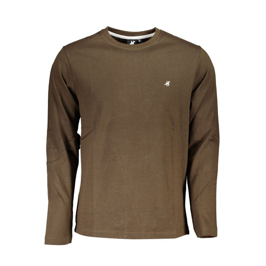 U.S. Grand Polo Brown Cotton T-Shirt