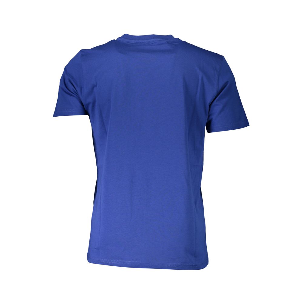 Blue Cotton Men T-Shirt - SEHABRANDS