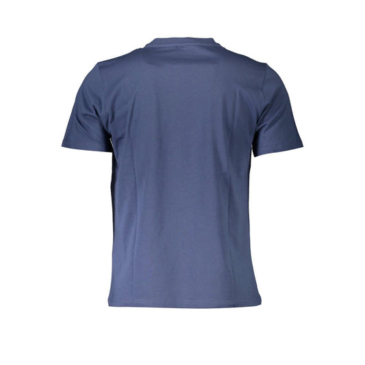 Blue Cotton Men T-Shirt - SEHABRANDS