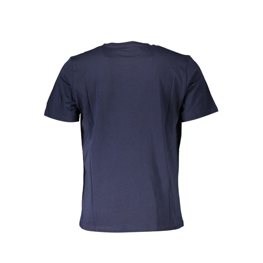 Blue Cotton Men T-Shirt - SEHABRANDS