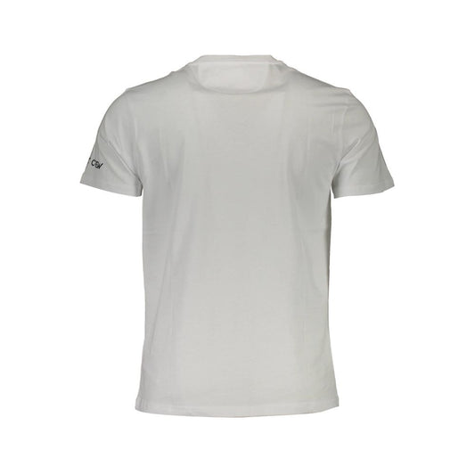 White Cotton Men T-Shirt - SEHABRANDS