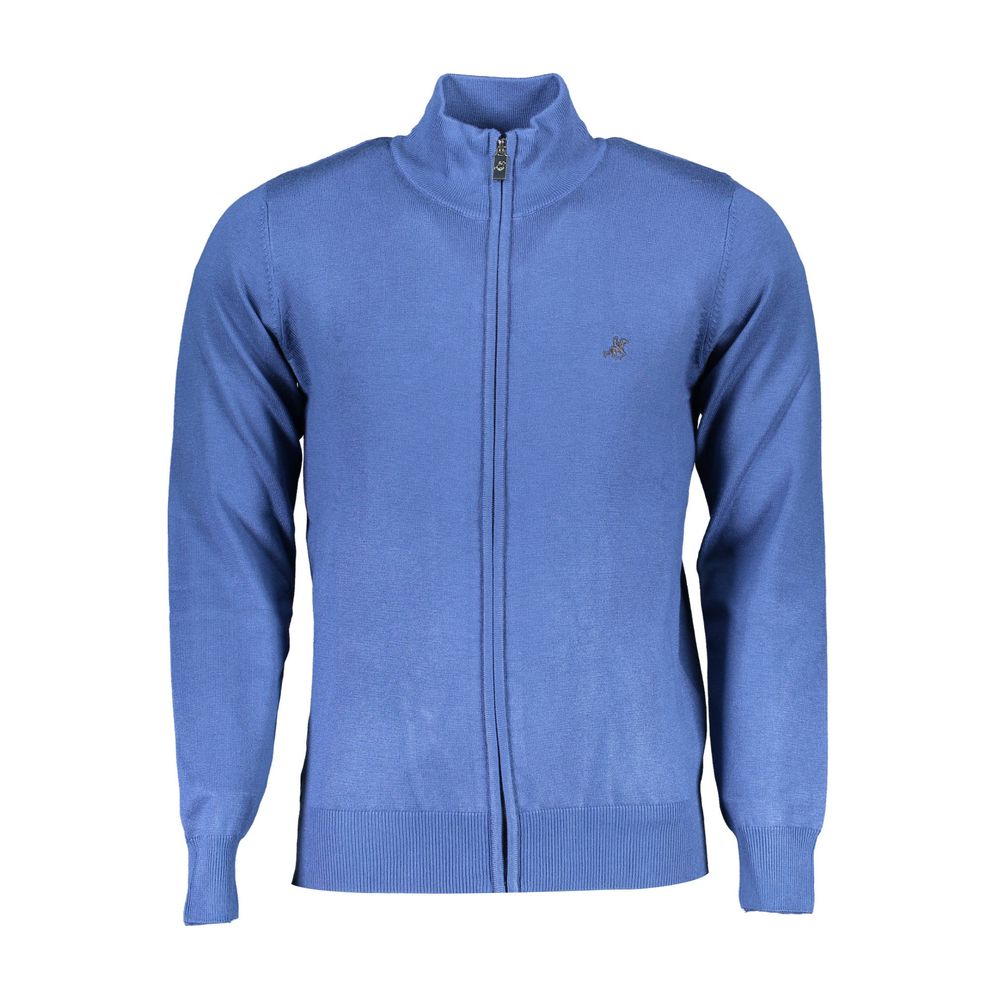 Blue Nylon Sweater - SEHABRANDS