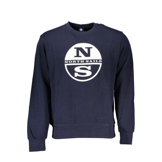 North Sails Blue Cotton Sweater