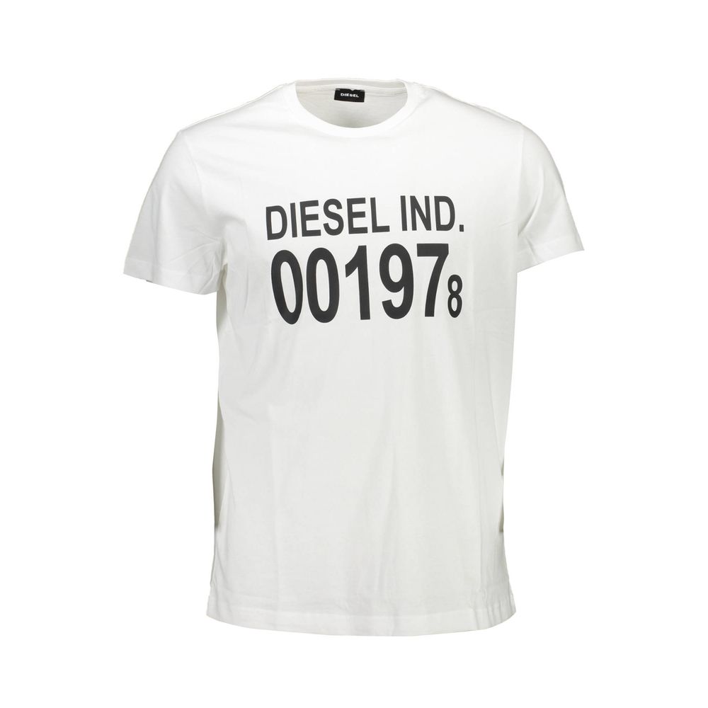 White Cotton Men T-Shirt - SEHABRANDS