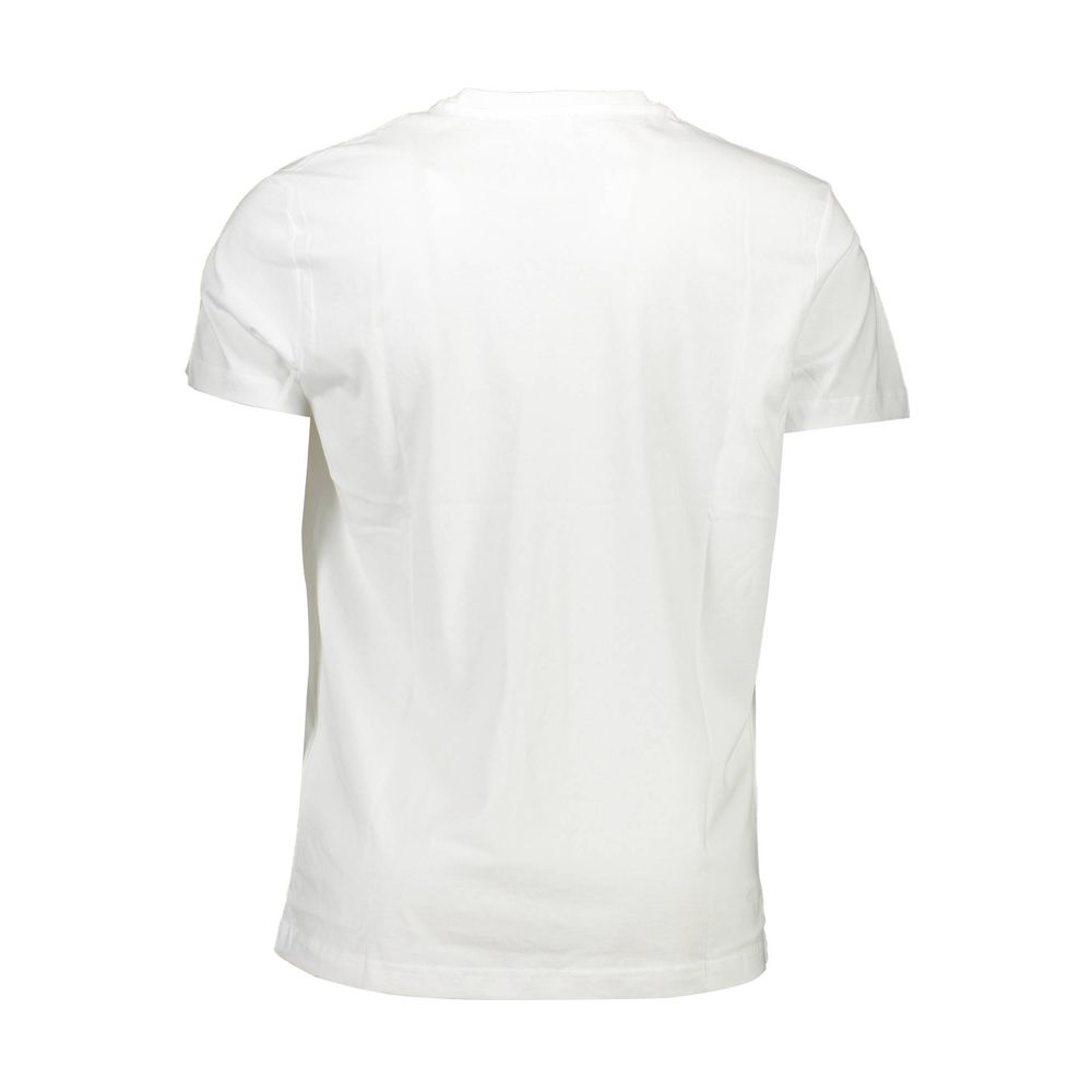 White Cotton Men T-Shirt - SEHABRANDS