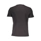 Black Cotton Men T-Shirt - SEHABRANDS