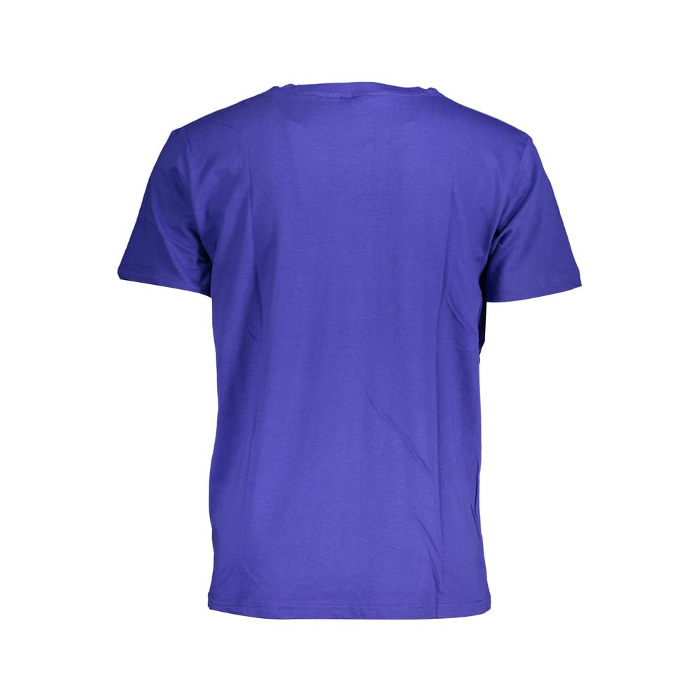 Blue Cotton T-Shirt - SEHABRANDS