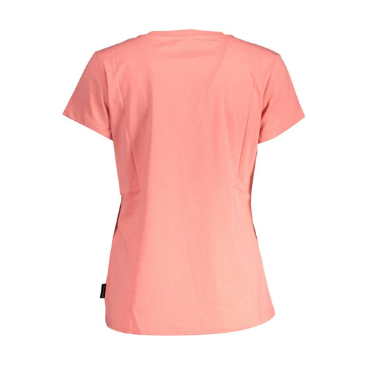 Pink Cotton Women T-Shirt - SEHABRANDS