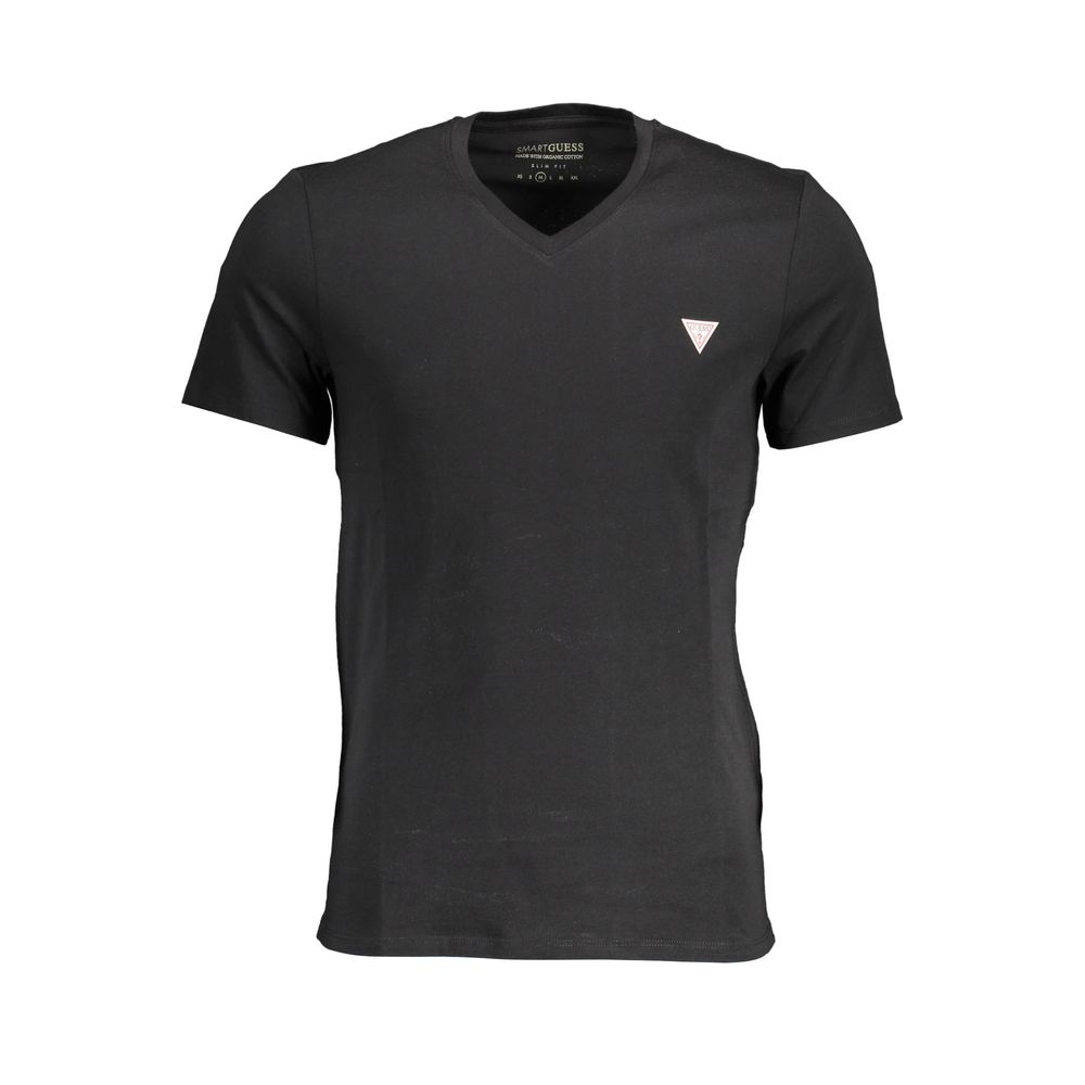 Black Cotton Men T-Shirt - SEHABRANDS