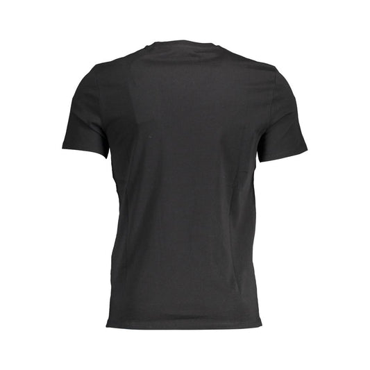 Black Cotton Men T-Shirt - SEHABRANDS