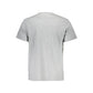 Gray Cotton Men T-Shirt - SEHABRANDS