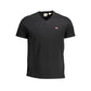 Black Cotton Men T-Shirt - SEHABRANDS