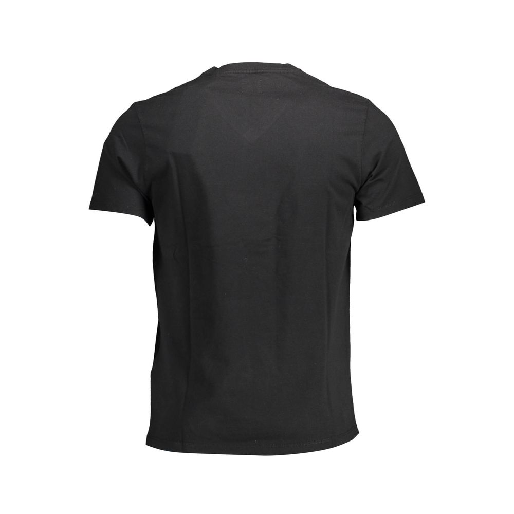 Black Cotton Men T-Shirt - SEHABRANDS