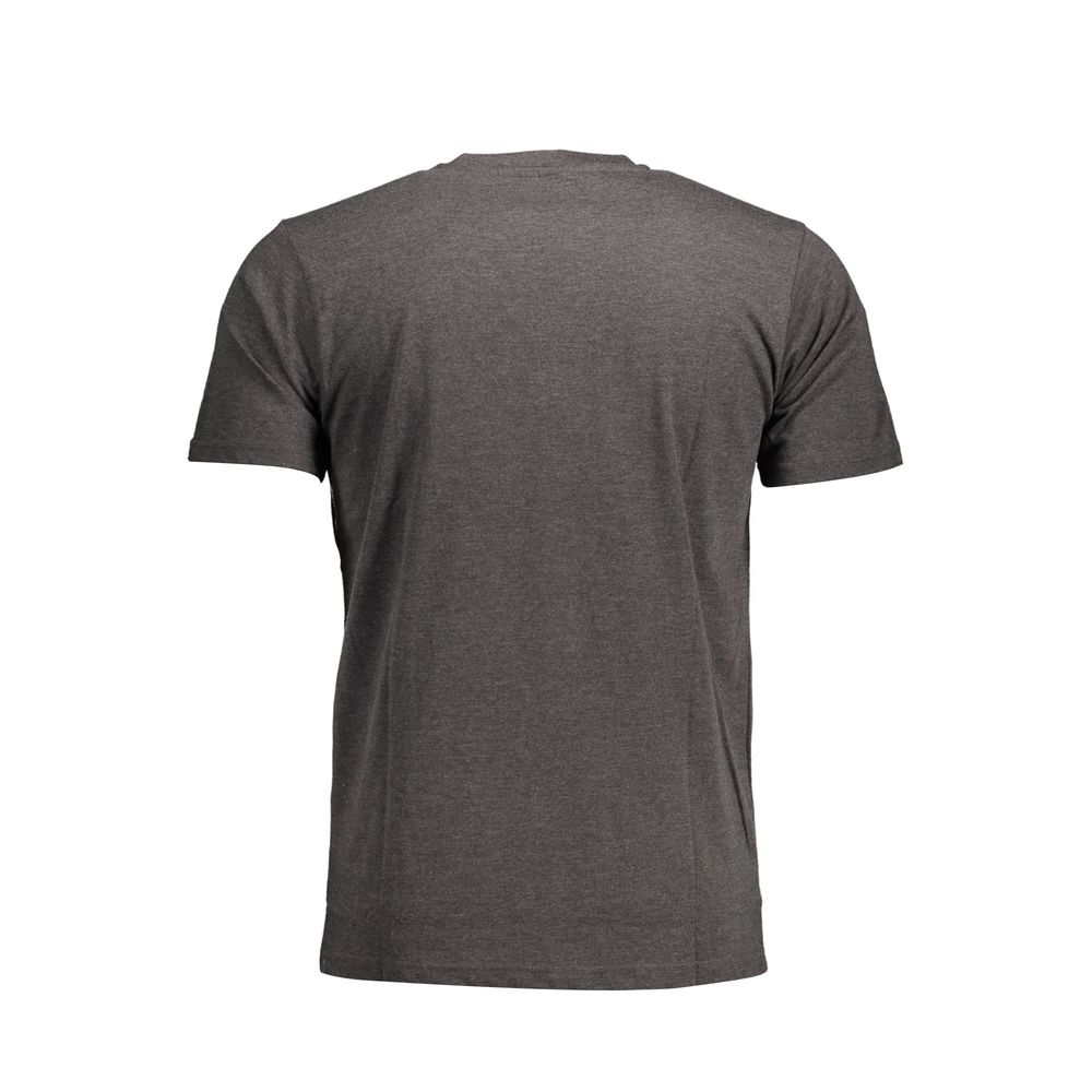 Gray Cotton T-Shirt - SEHABRANDS