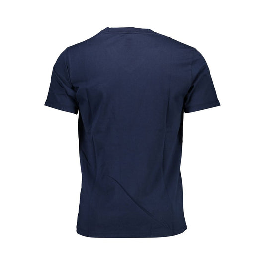 Blue Cotton Men T-Shirt - SEHABRANDS