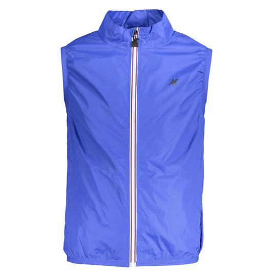 Blue Nylon Men Jacket - SEHABRANDS