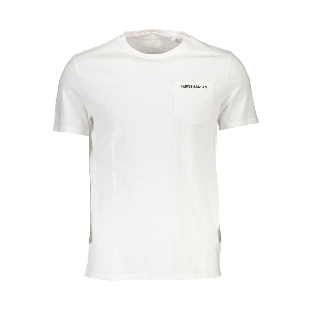 White Cotton Men T-Shirt - SEHABRANDS