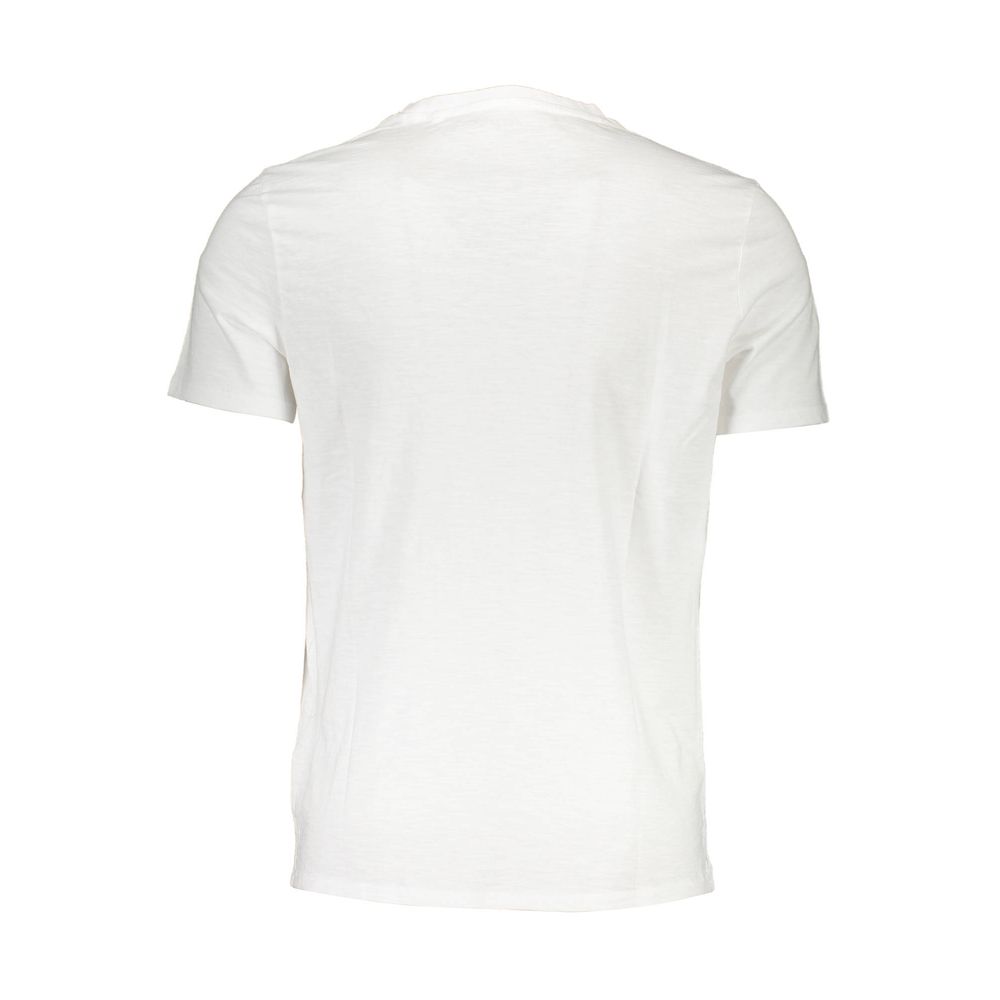 White Cotton Men T-Shirt - SEHABRANDS