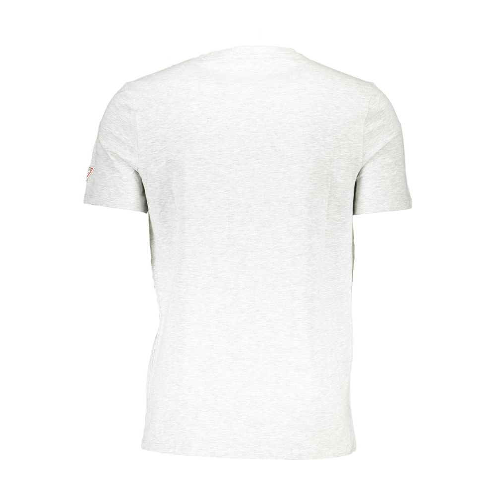 Gray Cotton Men T-Shirt - SEHABRANDS