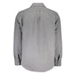 Gray Cotton Men Shirt - SEHABRANDS