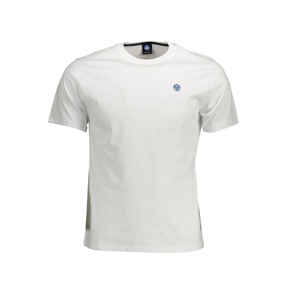 White Cotton Men TShirt - SEHABRANDS