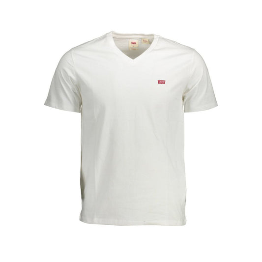 White Cotton Men T-Shirt - SEHABRANDS