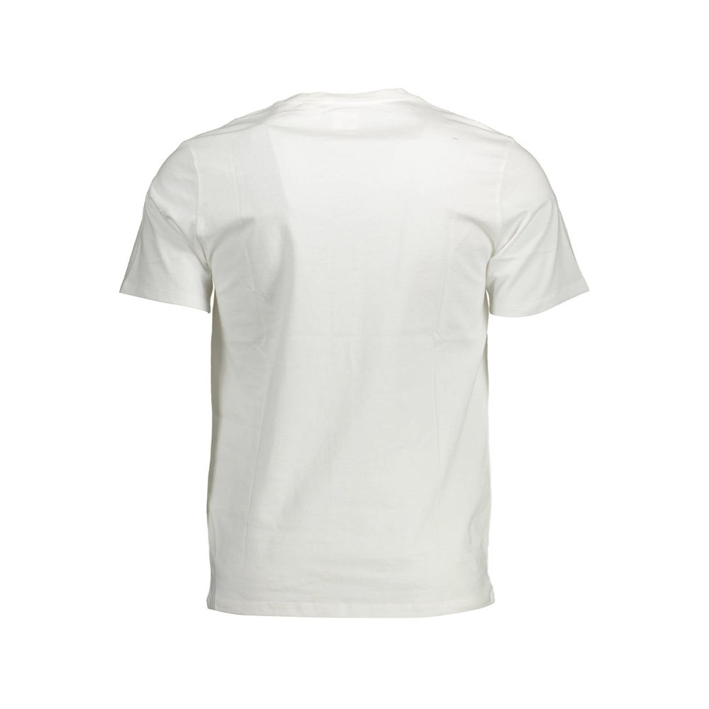 White Cotton Men T-Shirt - SEHABRANDS