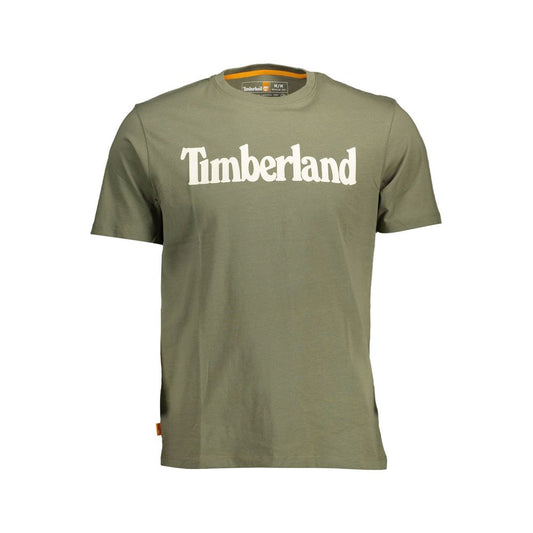 Green Cotton Men T-Shirt - SEHABRANDS