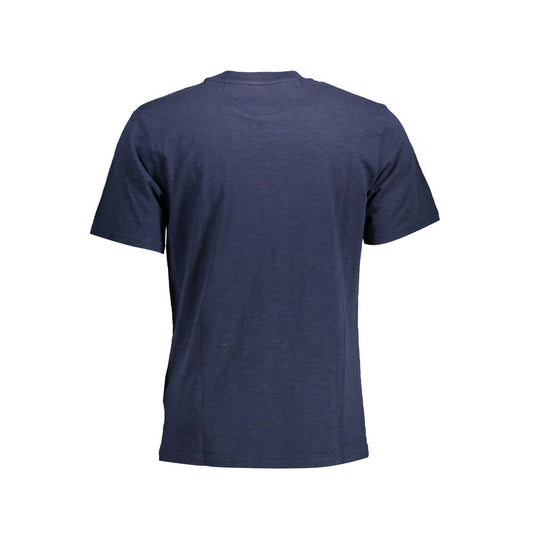 Blue Cotton Men T-Shirt - SEHABRANDS